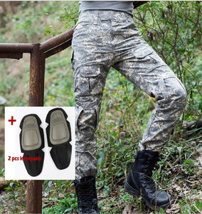 Military Tactical Pant Camouflage Cargo Pant Pants Men SWAT Working Pantalon Army