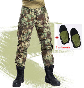 Military Tactical Pant Camouflage Cargo Pant Pants Men SWAT Working Pantalon Army