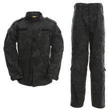 Load image into Gallery viewer, MULTICAM Uniform Serpentine Camouflage Tactics Suit Jungle Snake Pattern Camouflage sets