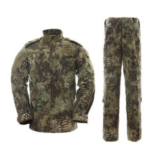 Load image into Gallery viewer, MULTICAM Uniform Serpentine Camouflage Tactics Suit Jungle Snake Pattern Camouflage sets