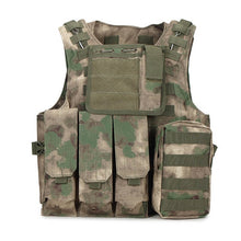 Load image into Gallery viewer, Camouflage Hunting Military Tactical Vest Armor Hunting Vest CS SWAT Team Outdoor Jungle Equipment