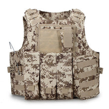 Load image into Gallery viewer, Camouflage Hunting Military Tactical Vest Armor Hunting Vest CS SWAT Team Outdoor Jungle Equipment