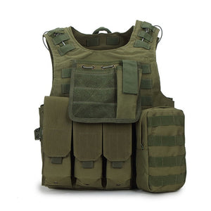 Camouflage Hunting Military Tactical Vest Armor Hunting Vest CS SWAT Team Outdoor Jungle Equipment