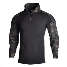 Load image into Gallery viewer, Military Army T-Shirt Men Long Sleeve Camouflage Tactical Combat Multicam Camo Long Sleeve T Shirt