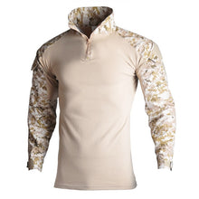 Load image into Gallery viewer, Military Army T-Shirt Men Long Sleeve Camouflage Tactical Combat Multicam Camo Long Sleeve T Shirt