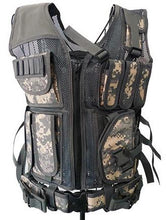 Load image into Gallery viewer, Police Tactical Vest Outdoor Camouflage Military  Vest Army Swat Molle Vest Black