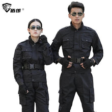 Load image into Gallery viewer, Military Uniform Tactical Combat Uniforms Black Uniforme Militar Tatico Multicam CS Clothing Combat Shirt