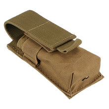 Load image into Gallery viewer, M5 Flashlight Pouch Single Pistol Magazine Pouch Torch Holder Knife Light Holster Bag