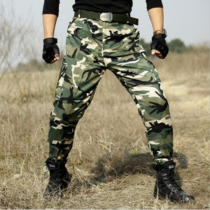 Tactical Pants Military Camouflage Hunter SWAT Trousers Army Combat CS Pants Men Tactico Camo Militar Clothing Pantalon Homme