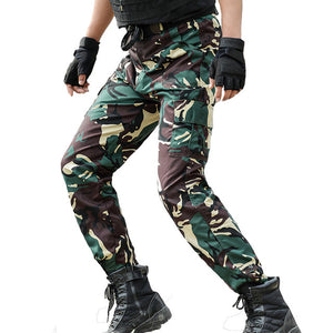 Tactical Pants Military Camouflage Hunter SWAT Trousers Army Combat CS Pants Men Tactico Camo Militar Clothing Pantalon Homme