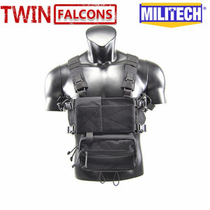 MILITECH Twinfalcons 500D Genuine Cordura Mil Spec Military MK3 Chest Rig Plate Carrier Combat Tactical Vest Army Spiritus Rig