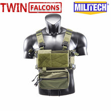 Load image into Gallery viewer, MILITECH Twinfalcons 500D Genuine Cordura Mil Spec Military MK3 Chest Rig Plate Carrier Combat Tactical Vest Army Spiritus Rig