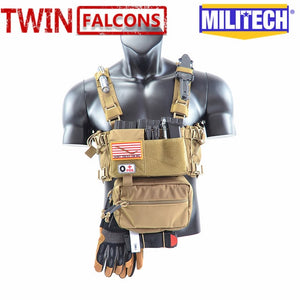 MILITECH Twinfalcons 500D Genuine Cordura Mil Spec Military MK3 Chest Rig Plate Carrier Combat Tactical Vest Army Spiritus Rig