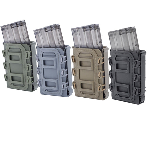 5.56mm 7.62mm Fast Mag Pouch Tactical Magazine Pouch Holster Molle Belt Fast Attach Carrier Holster 5.56 7.62 Pouch