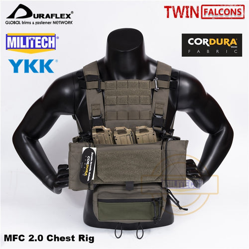 RG Set CQC RRV MOLLE New MK3 Chest Rig Military Combat Assault Tactical Vest