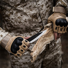 Load image into Gallery viewer, Army Tactical Fingerless Military Hard Knuckle Half Finger Gloves