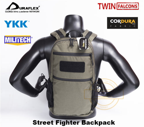 MILITECH TW Street Fighter Day Pack 14L Backpack Army Waterproof Bug Out Bag Rucksack Outdoor Hike Camp LBT 8005 London Bridge