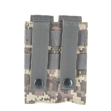 Load image into Gallery viewer, 600D 9MM  Molle Nylon Tactical Dual Double Pistol Mag Magazine Pouch Close Holster