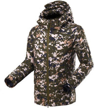 Load image into Gallery viewer, New Men Camouflage Soft Shell Jacket Coat 5XL Slim Fat Windproof Waterproof Tactical Jacket Men