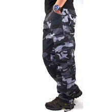 Load image into Gallery viewer, Autumn Summer Military Camo Pants Men Army Trousers Casual