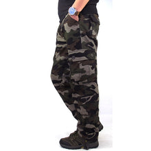 Load image into Gallery viewer, Autumn Summer Military Camo Pants Men Army Trousers Casual