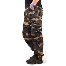 Load image into Gallery viewer, Autumn Summer Military Camo Pants Men Army Trousers Casual