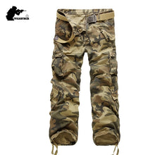 Load image into Gallery viewer, New Men&#39;s Cargo Pants Fashion  Cotton Casual Tooling Pants Men