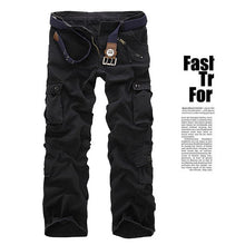 Load image into Gallery viewer, New Men&#39;s Cargo Pants Fashion  Cotton Casual Tooling Pants Men