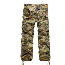 Load image into Gallery viewer, New Men&#39;s Cargo Pants Fashion  Cotton Casual Tooling Pants Men