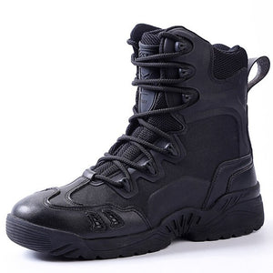 Brand Men Desert Combat Boots High Quality Comfortable Breathable Military Tactical Shoes Men Outdoor Climbing Boot 39-45