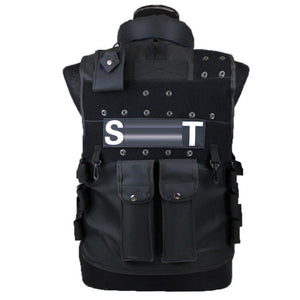 Outdoor Genuine Man's Tactical Vest Black Bulletproof Vest Model Tactical Vest cs Vest Swat Protective Equipment Hot Sale