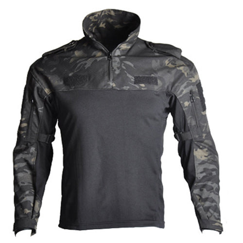 Outdoor T-shirt Men Long Sleeve Hunting Tactical Military Army Shirts Uniform Hiking Breathable Combat T Shirt Airsoft Clothes