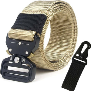 Tactical Belts  Military Waist Belt with Metal Buckle Adjustable Heavy Duty Training Waist Belt Hunting Accessories