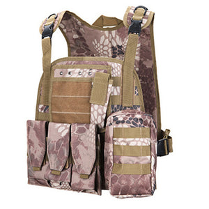 Military Camouflage Tactical Vest 600D  Combat Vest CS