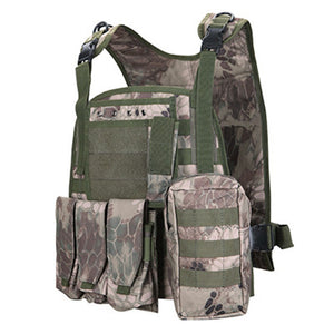 Military Camouflage Tactical Vest 600D  Combat Vest CS