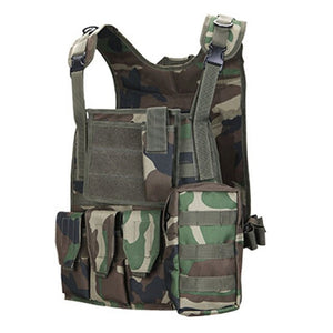 Military Camouflage Tactical Vest 600D  Combat Vest CS