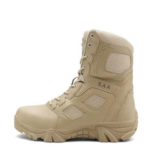 Load image into Gallery viewer, 2019 High Quality Outdoor Men&#39;s Hiking Shoes Desert High To Help Military Tactical Boots Men&#39;s Soldier Combat Military Boots Hot