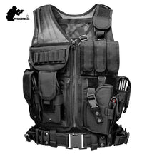 Load image into Gallery viewer, Military 045 Mesh Tactical Vest 600D Nylon MELLO Multi-function Combat Vest CS Protective Vest Police Equipmen