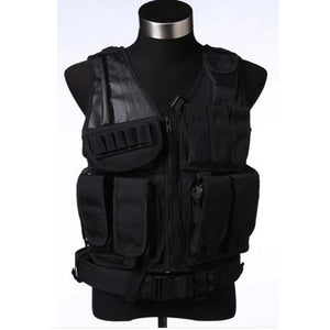 Military 045 Mesh Tactical Vest 600D Nylon MELLO Multi-function Combat Vest CS Protective Vest Police Equipmen