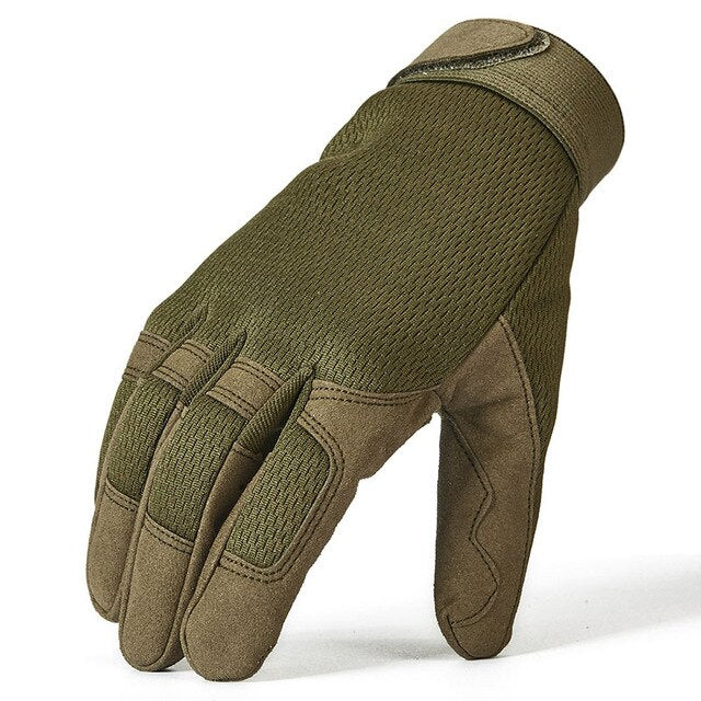 Military Camouflage Tactical Combat Gloves Men Army Multicam Motorcycle Full Finger Glove Shooting Fighting Mitten