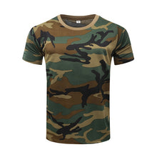 Load image into Gallery viewer, Military Camouflage Tactical T Shirt Men Women Outdoor Short Sleeve Quick Drying Mesh Combat Shirt T