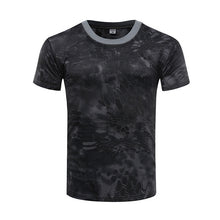 Load image into Gallery viewer, Military Camouflage Tactical T Shirt Men Women Outdoor Short Sleeve Quick Drying Mesh Combat Shirt T