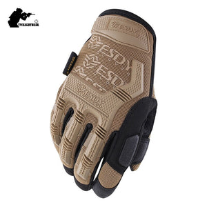 New Seal Tactical Gloves Military Super Fiber Protective Wearproof Full Finger Glove Outdoor Climbing Riding Gloves