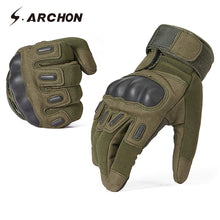 Load image into Gallery viewer, Tactical Full Finger Military Gloves Men US Army SWAT Combat Gloves Airsoft Shooting Gloves