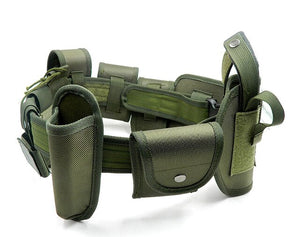 10 In 1 Tactical Gear Men Combat Belt High Quality Military Camouflage Men Belt Plastic Buckle Soldier Army Waist Belts