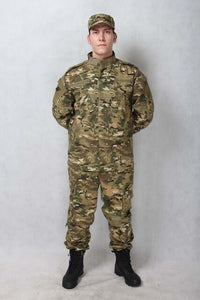 Multicam Uniform U.S. Army II Camouflage Tactical Suits Slim Fat Wearproof Combat Suits WorkWear Training Clothes