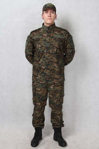 Multicam Uniform U.S. Army II Camouflage Tactical Suits Slim Fat Wearproof Combat Suits WorkWear Training Clothes