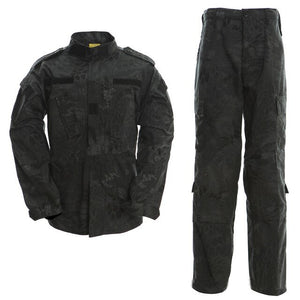 Multicam Uniform U.S. Army II Camouflage Tactical Suits Slim Fat Wearproof Combat Suits WorkWear Training Clothes