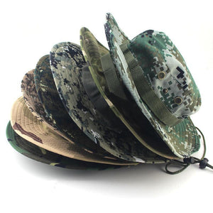 Military Camouflage Boonie Hat Men Women High Quality Outdor Cap Bucket Hats Hunting Fishing Army