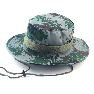 Military Camouflage Boonie Hat Men Women High Quality Outdor Cap Bucket Hats Hunting Fishing Army